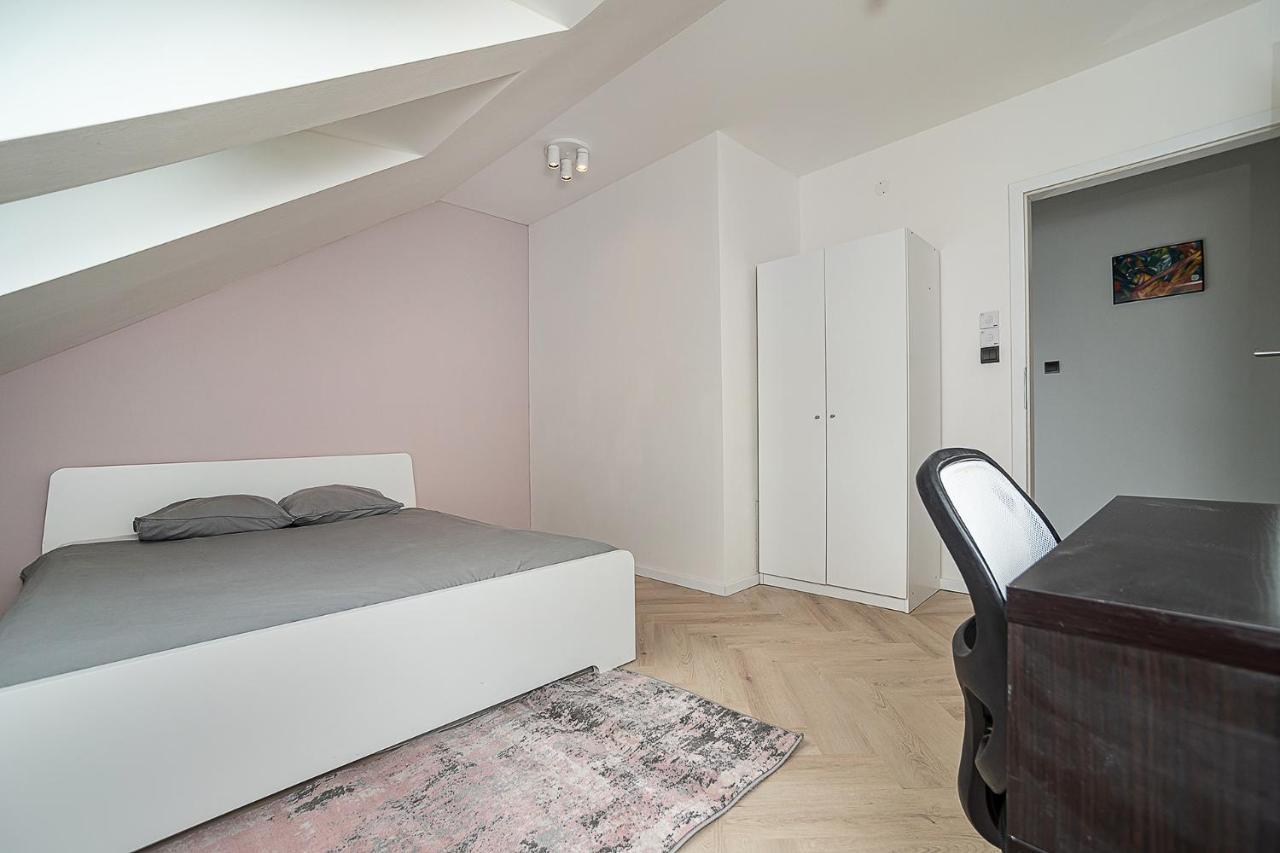 Big 4-Bedroom Flat, Terrace With Great Vitkov View Prague Exterior photo