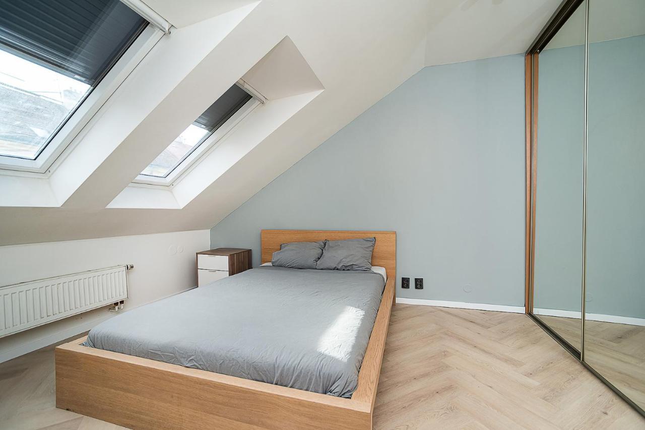 Big 4-Bedroom Flat, Terrace With Great Vitkov View Prague Exterior photo